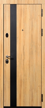 Стальная дверь с утеплением и шумоизоляцией в квартиру МДФ  ПВХ